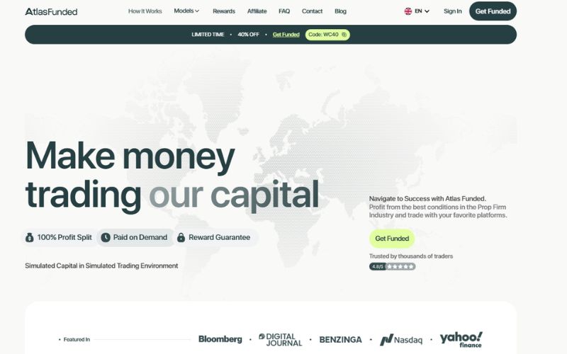 Atlas Funded prop firm