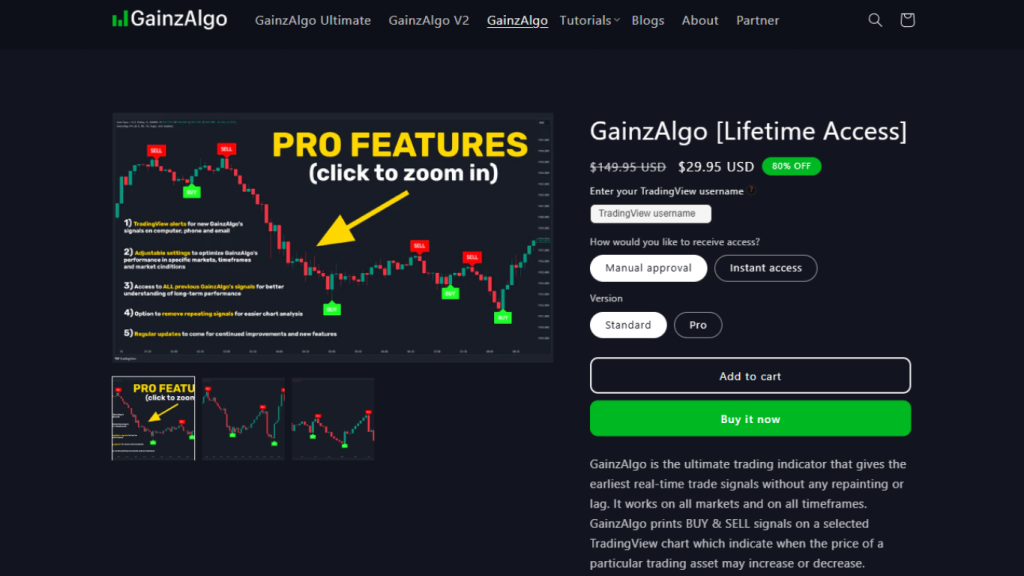 ainzAlgo review , GainzAlgo pricing
