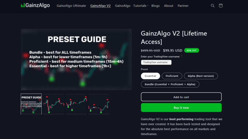 ainzAlgo review , GainzAlgo pricing