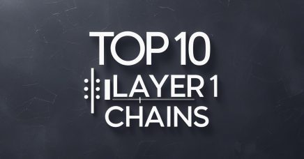 tạo hình ảnh có chữ _Top 10 Layer 1 Chains_. đây là mảng chuyên về crypto, độc đáo nhưng đơn giản